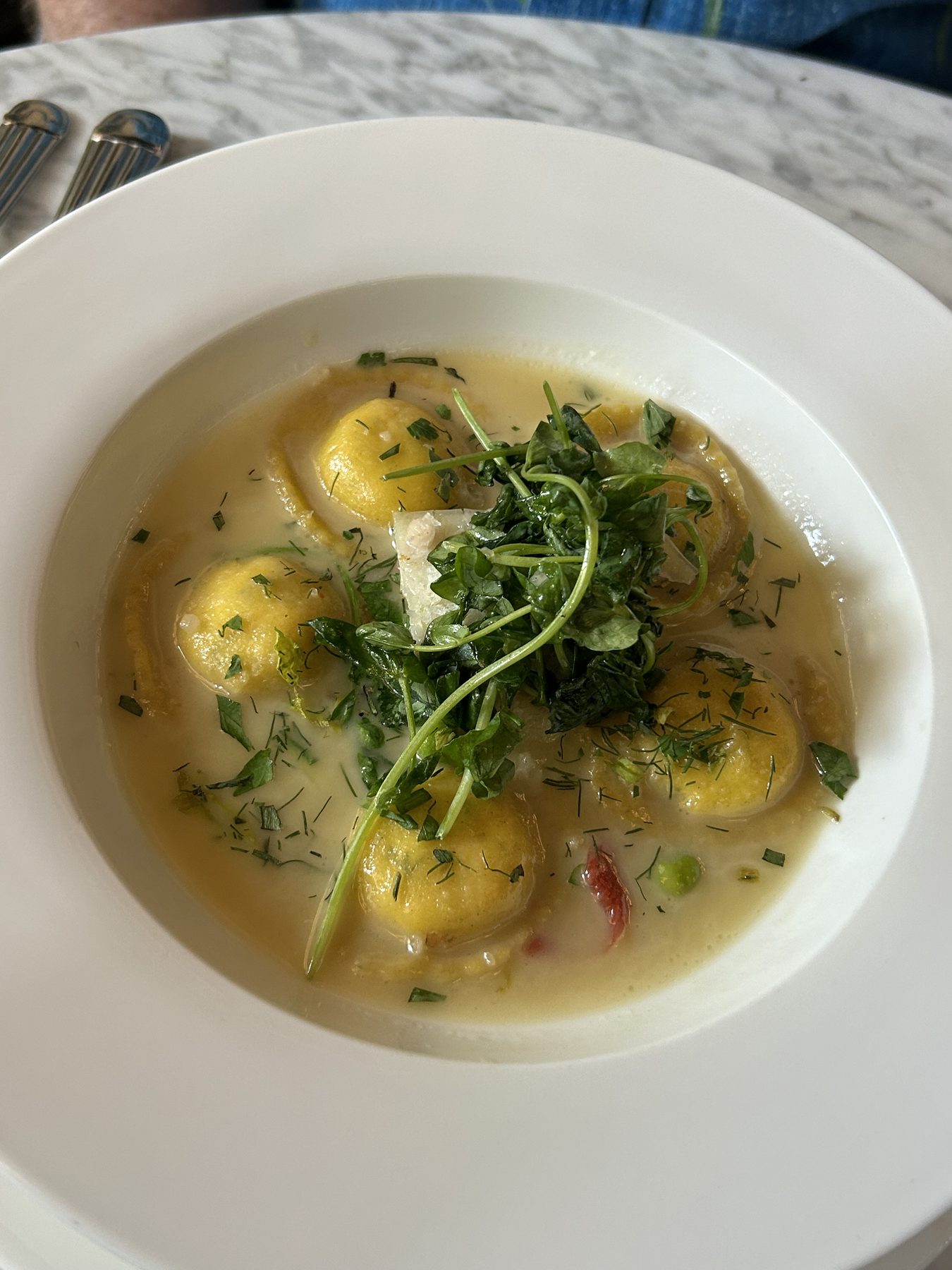 Tortellini in Brodo — private chef Andrew Oliver